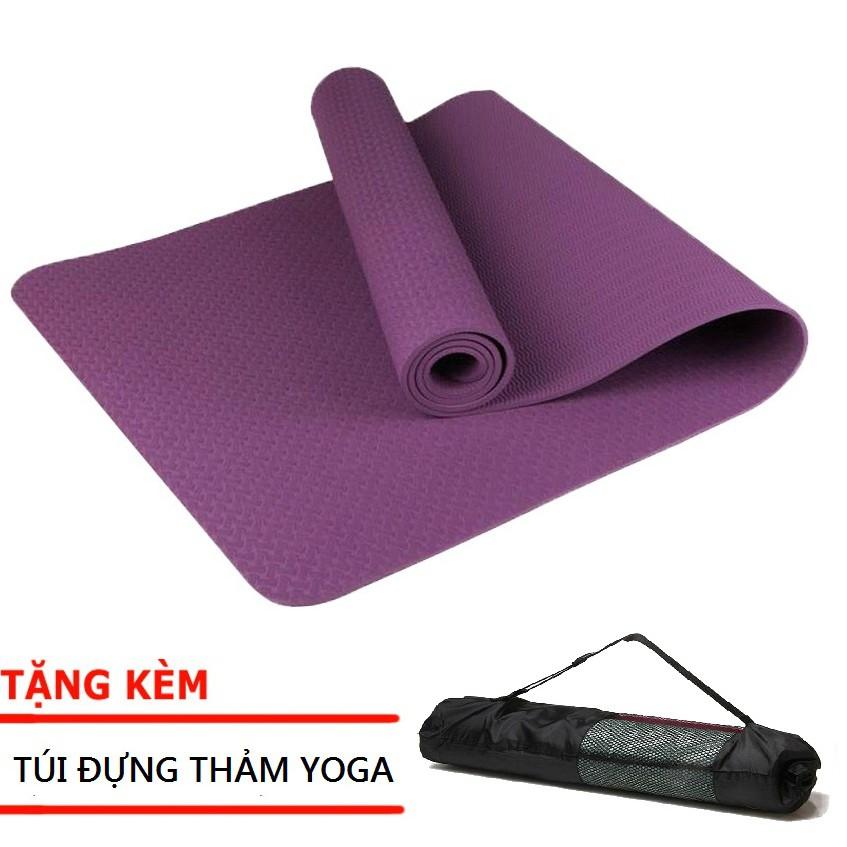 Thảm tập Yoga + tặng túi đựng thảm yoga