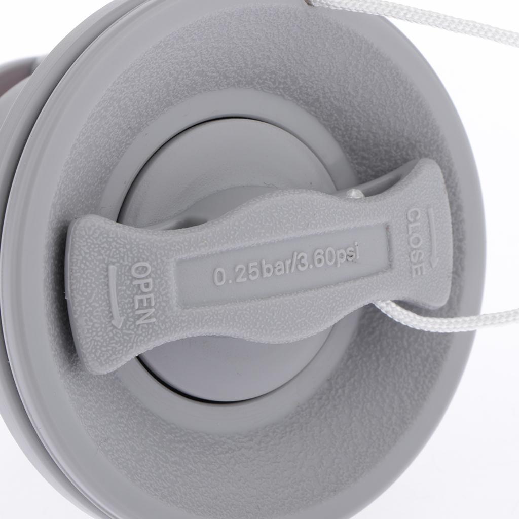 Rubber Boat Kayak Surfboard  Inflatable Boat Air Valve Plug Gray