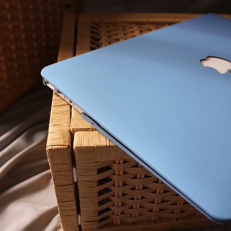 Ốp case nhựa cho Macbook màu xanh dương - Hàng chính hãng