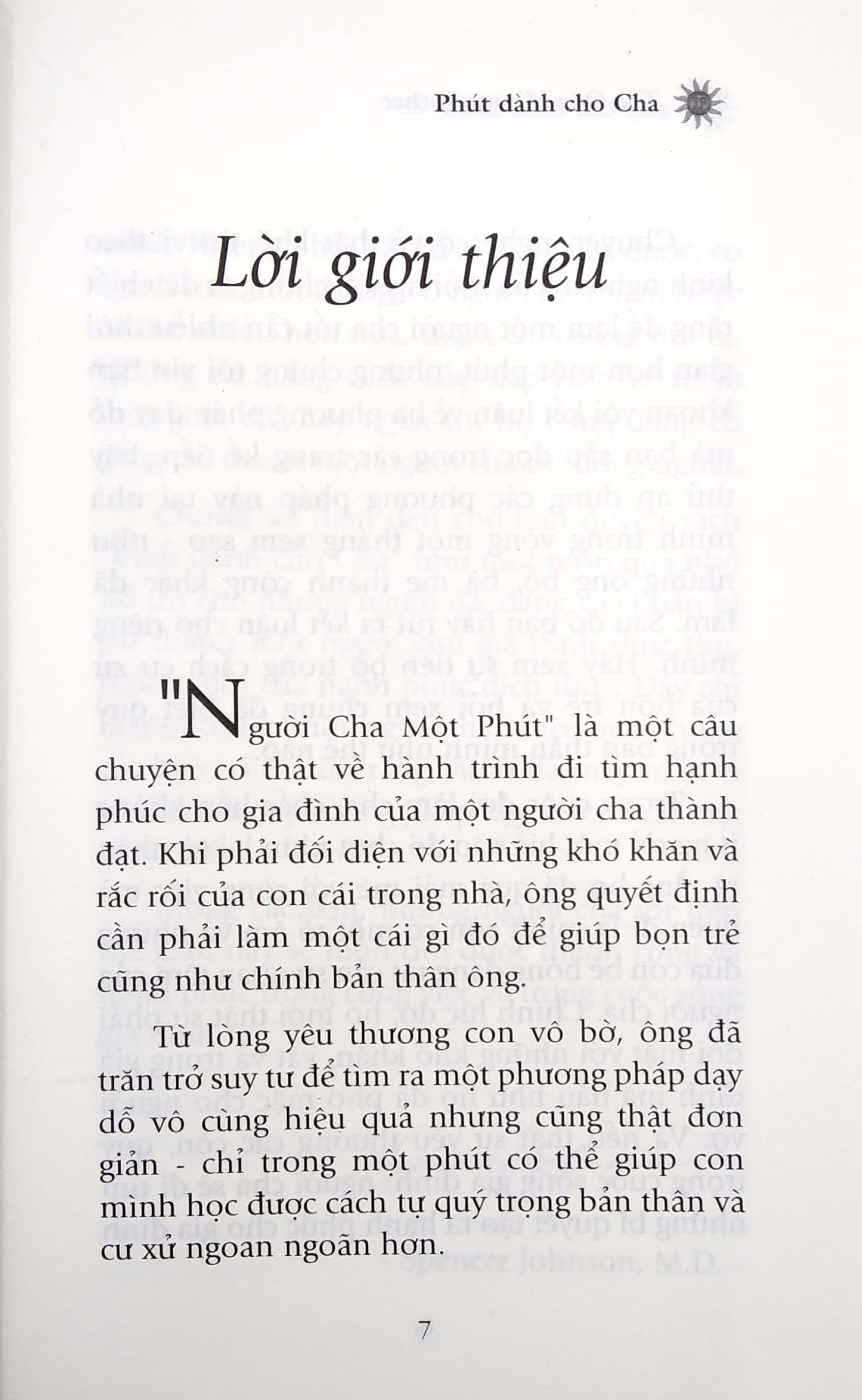 Sách Phút Dành Cho Cha (Tái Bản 2020) - ảnh 3
