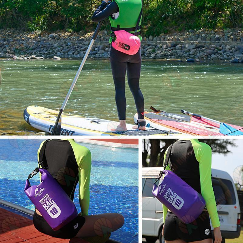 Túi khô Chống Nước 10L đựng Điện Thoại Máy Ảnh NatureHike NH15M010-J