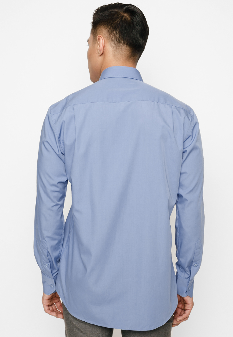 Áo Sơ Mi Dài Tay Màu TC Regular Fit 325 Vĩnh Tiến - VM5-G508