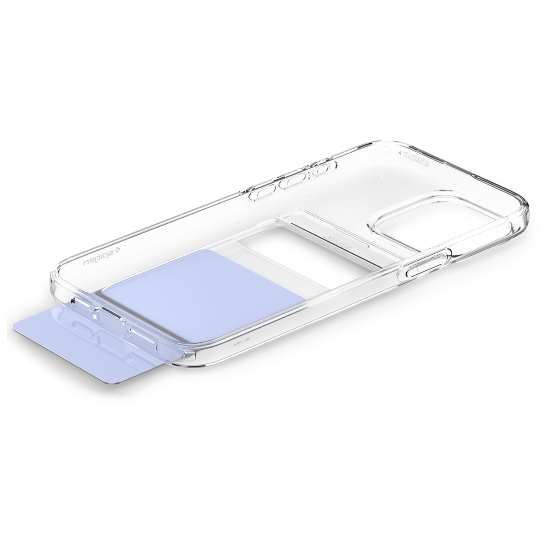 Ốp Lưng Dành Cho iPhone 15 ProMax/ iPhone 15 Pro/ iPhone 15 Plus/ iphone 15 SPIGEN CRYSTAL SLOT DUAL _ Hàng chính hãng
