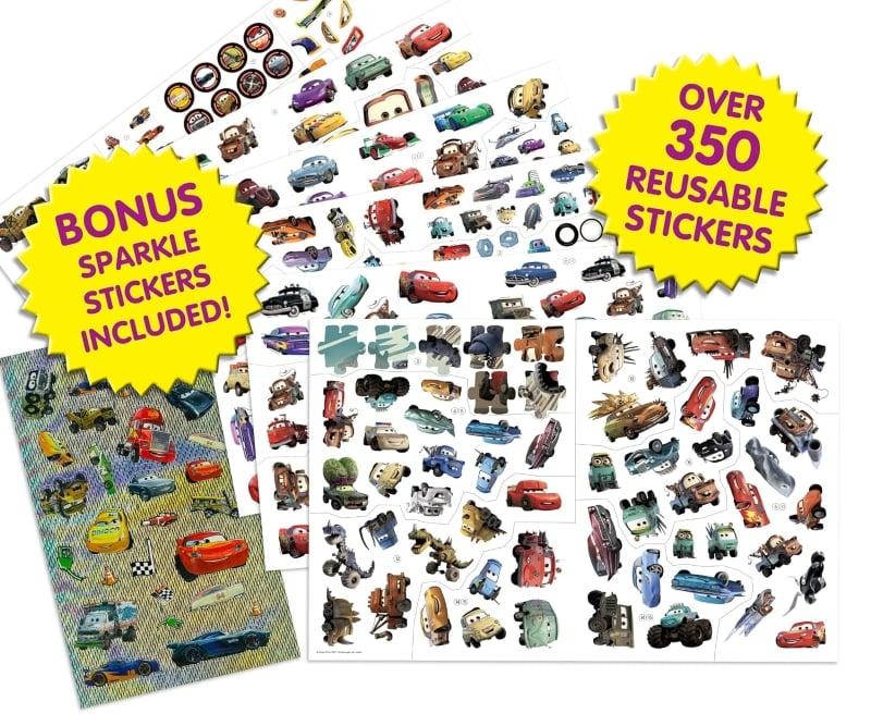 Sách Disney Cars Sticker Book Treasury