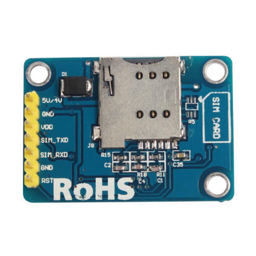 2x SIM800L GPRS Transfer Board Micro SIM GSM Board Module TTL for Arduino