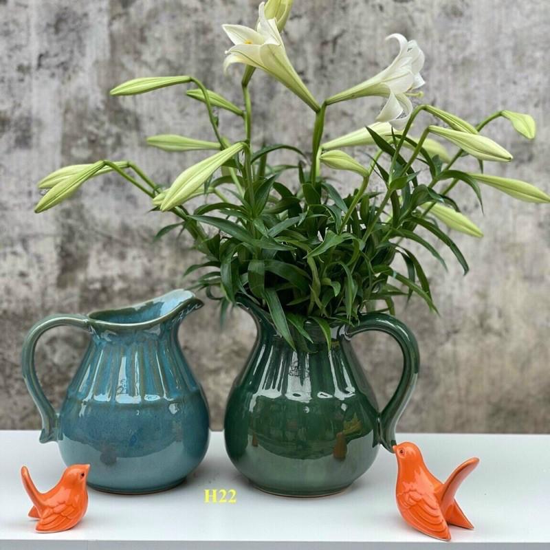 Lọ hoa bình sữa cắm hoa có thể đựng nước