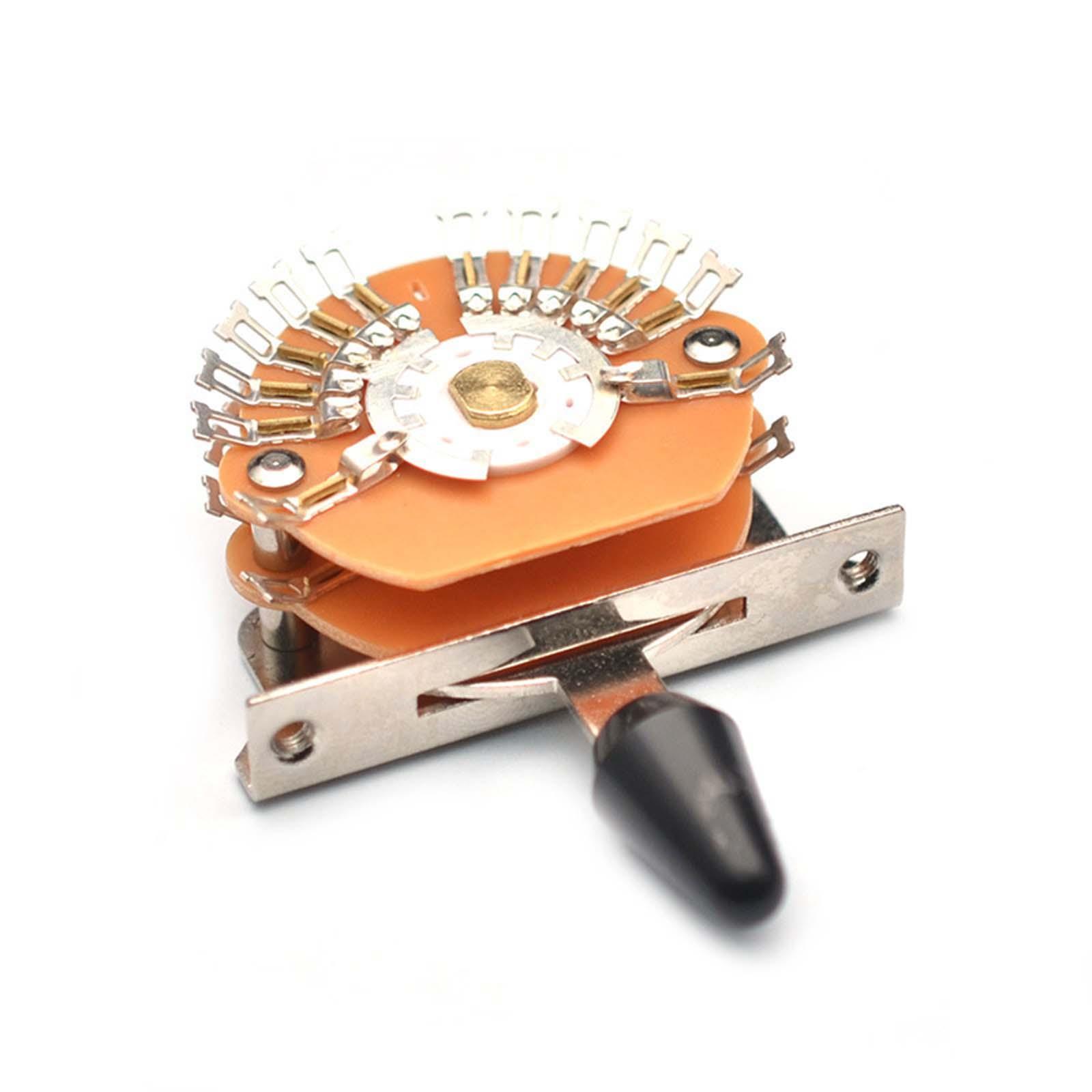 Electric Guitar Pickup Selector switch Short Straight Guitar Toggle Switch Accessories Repalcements 5 Position Switch Pickup Selector