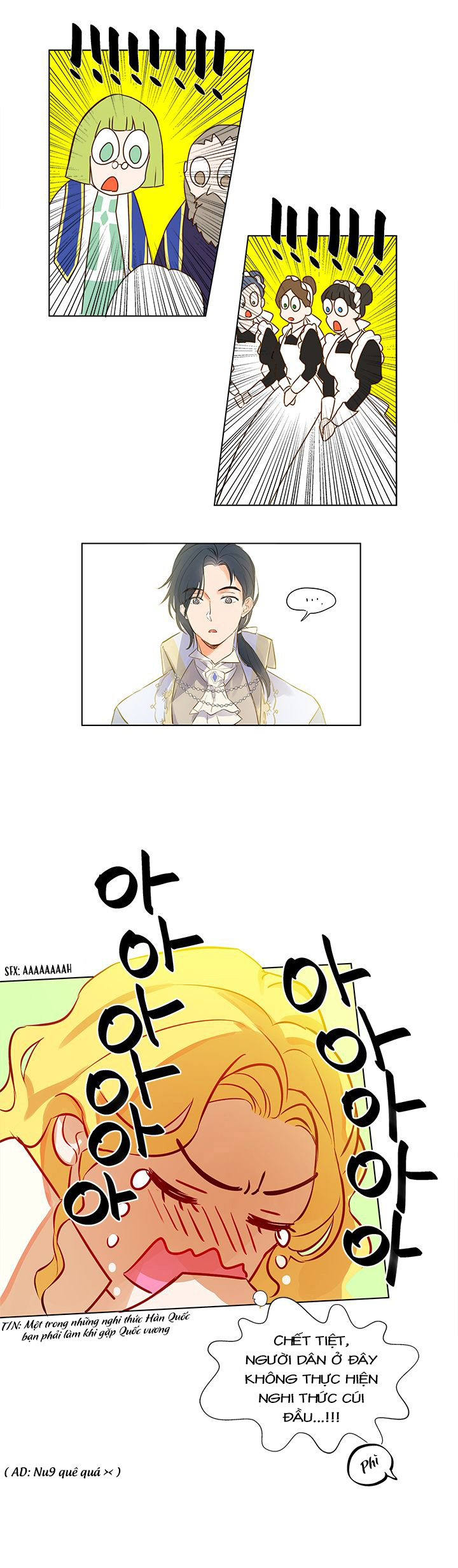 nhà nguyên tố tóc vàng chapter 8 2
