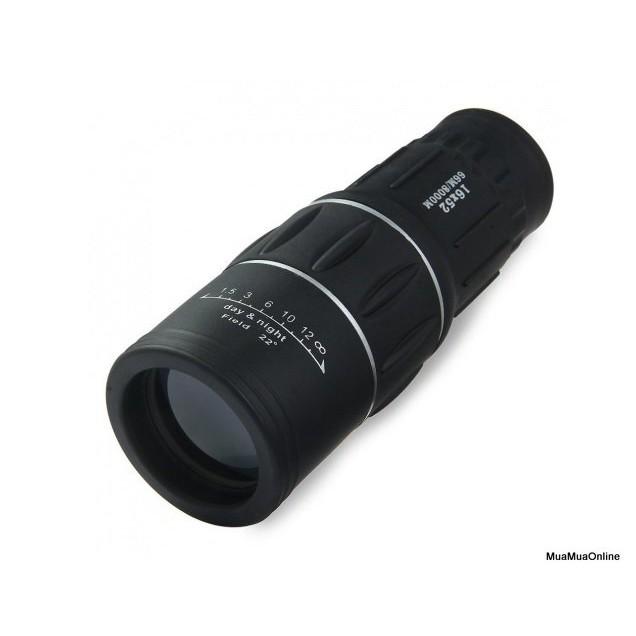 Ống Nhòm Một Mắt Siêu Nét Monocular 16x52 66m/8000m Kèm Túi Đựng