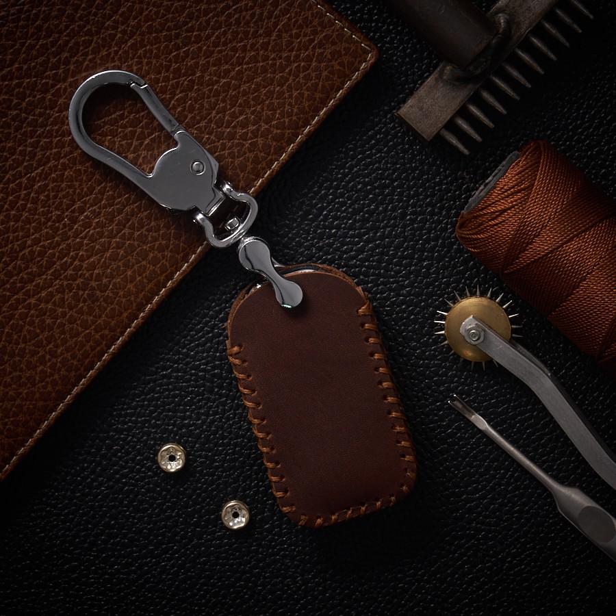 Bao Da Chìa Khóa Ô Tô Honda Civic 2018/2019 / City 2021 4 nút dạng hộp Da Bò