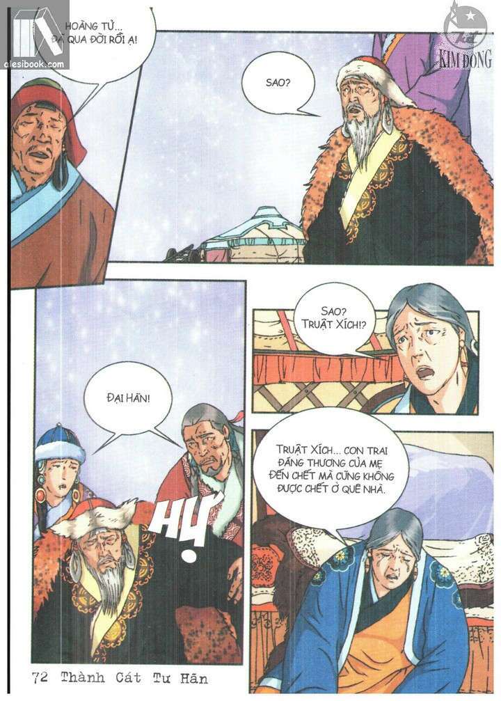 thành cát tư hãn chapter 84 8