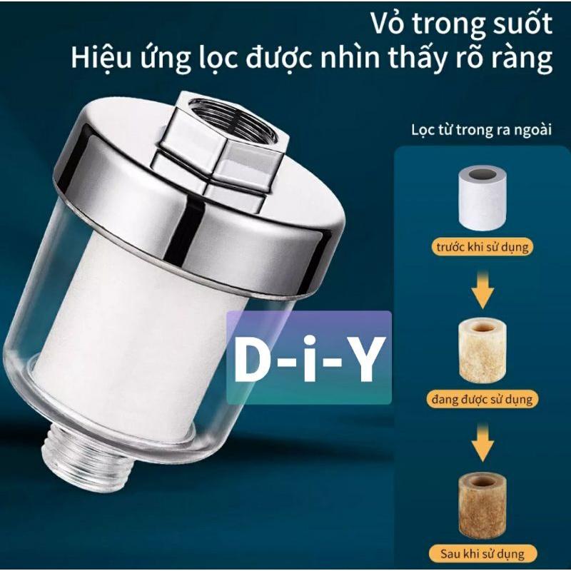 BỘ LỌC NƯỚC TRỰC TIẾP CHO VÒI SEN / MÁY GIẶT