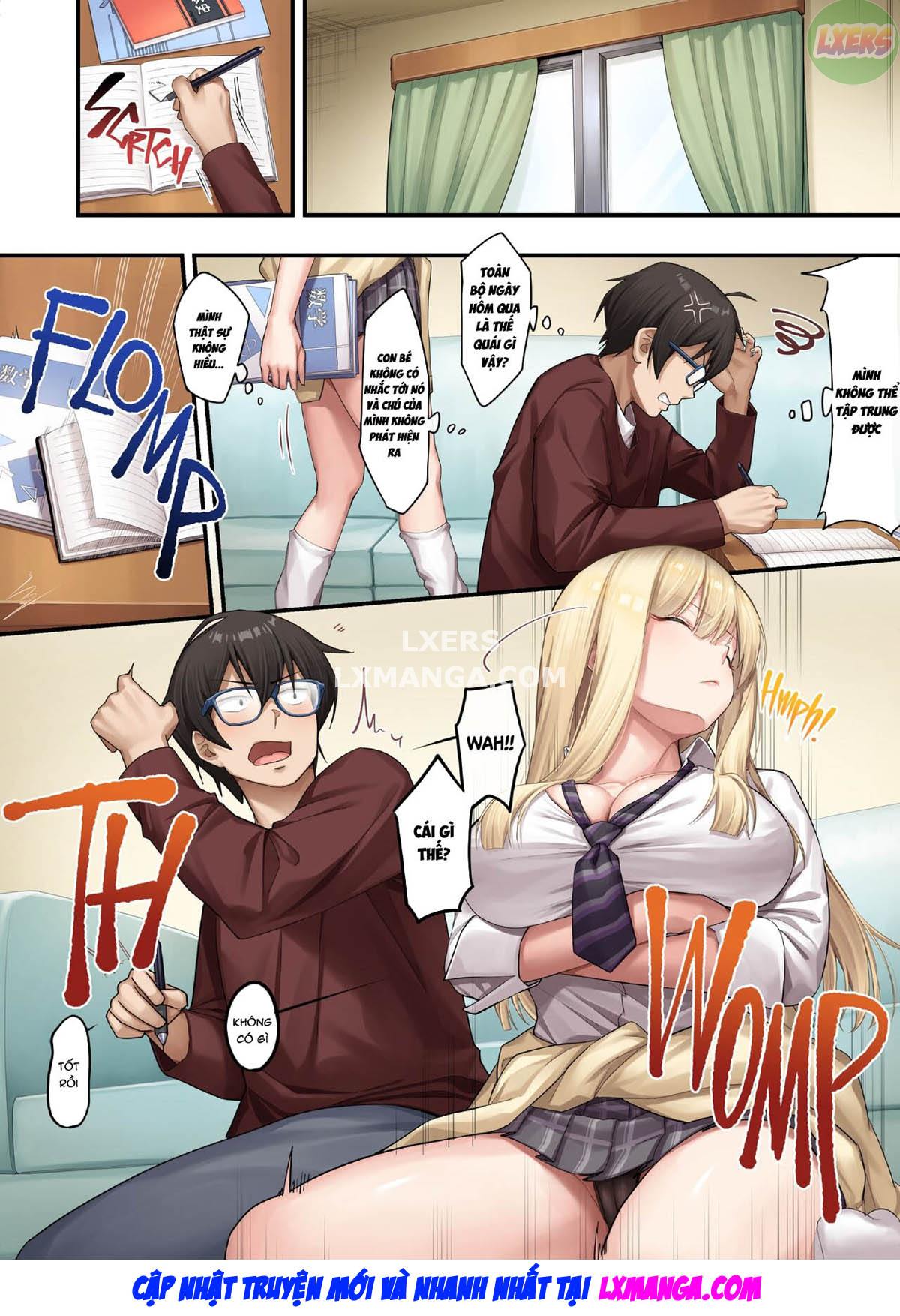 bài học tại nhà với những gyaru khiêu gợi chapter 1 23