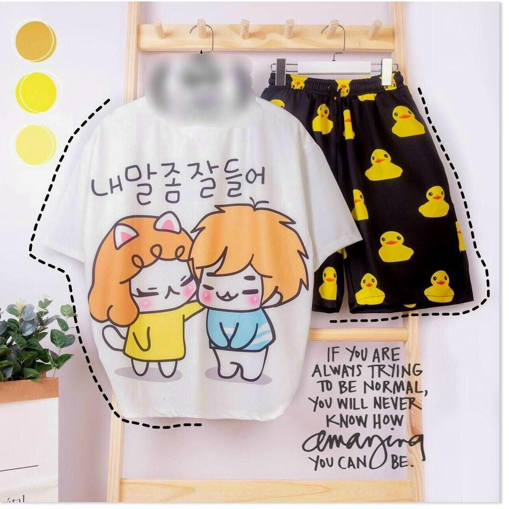 SET THUN NỮ COTTON,THIẾT KẾ HỌA TIẾT SIÊU XINH,MÀU SẮC SINH ĐỘNG KHÁNH AN FASHION