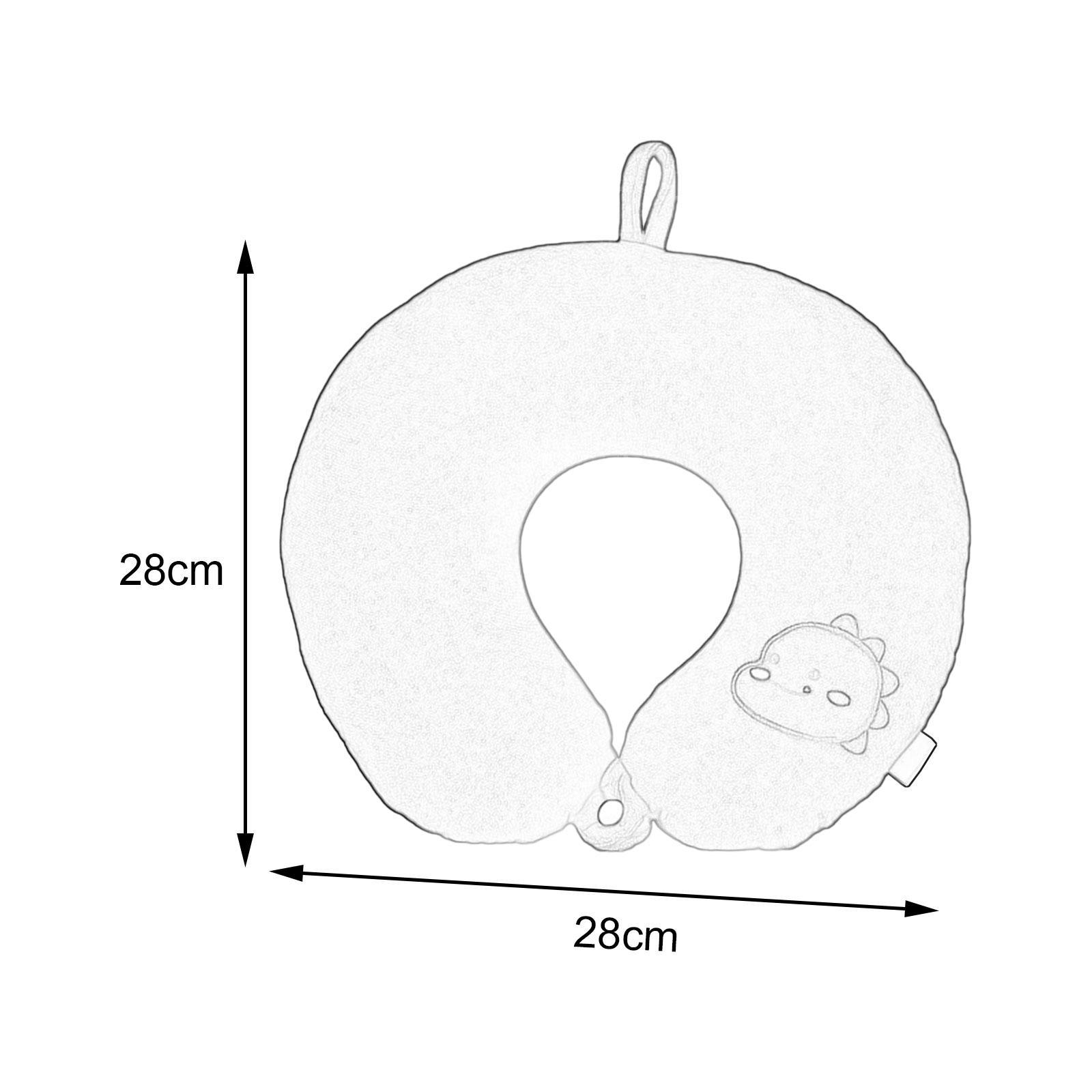 Travel Pillow Neck Pillow Comfortable Practical Durable Women Men Soft Neck Support Pillow U Shape Pillow for Backpacking Car