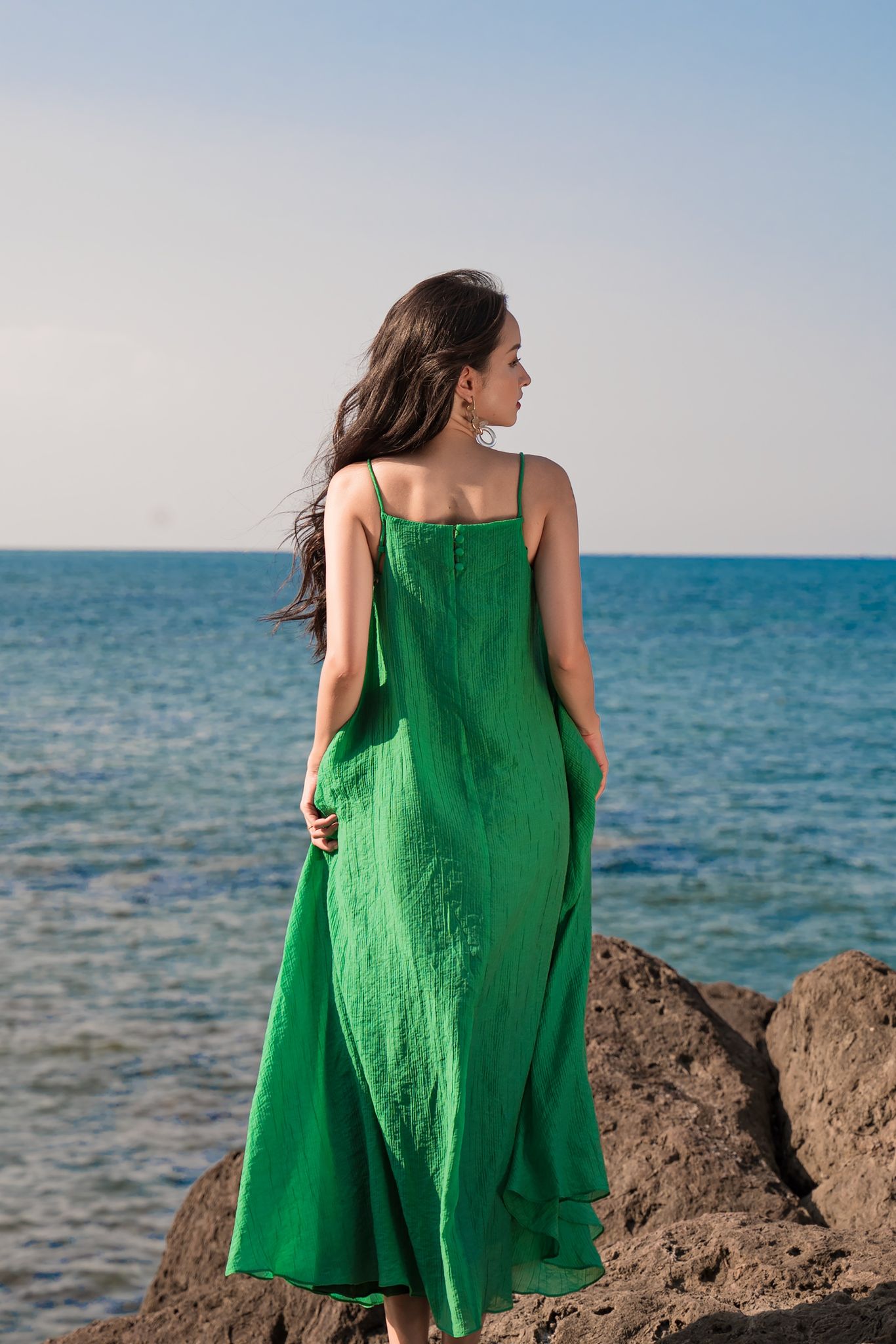 OLV - Đầm Emerald Loose Dress