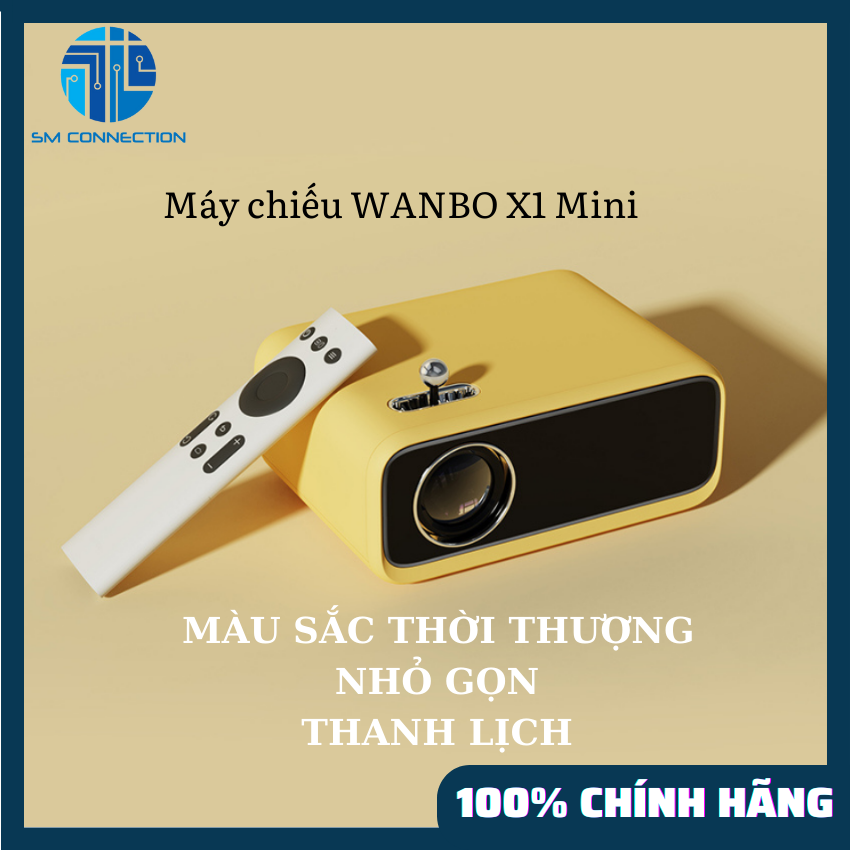 MÁY CHIẾU WANBO X1 MINI 4080P - HÀNG CHÍNH HÃNG