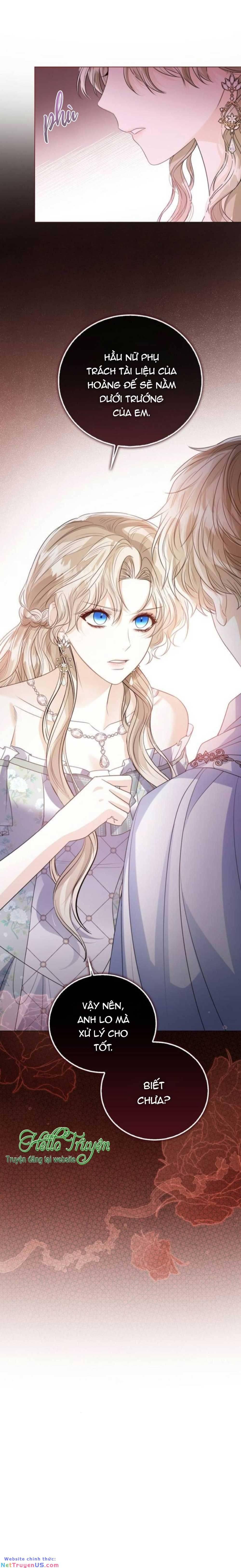 tôi sẽ từ bỏ vị trí hoàng hậu chapter 34.2 19