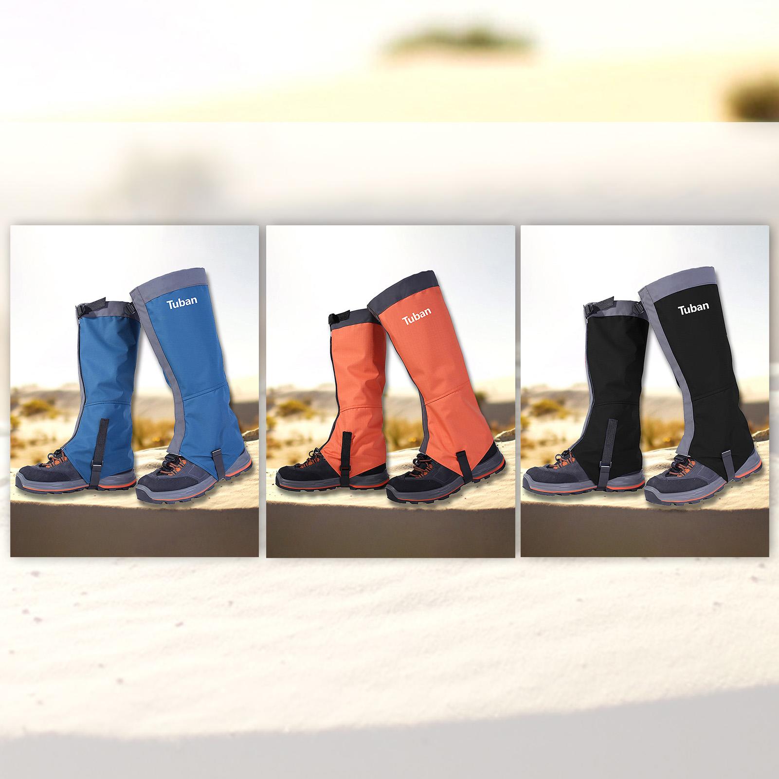 Bộ bảo vệ bọc giày và ống quyển được làm bằng vải nylon, bền chống nước , chống rách