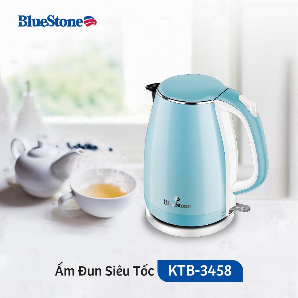 Ấm Đun Siêu Tốc Bluestone KTB-3458, 2000w-1.7Lit, Hàng Chính Hãng