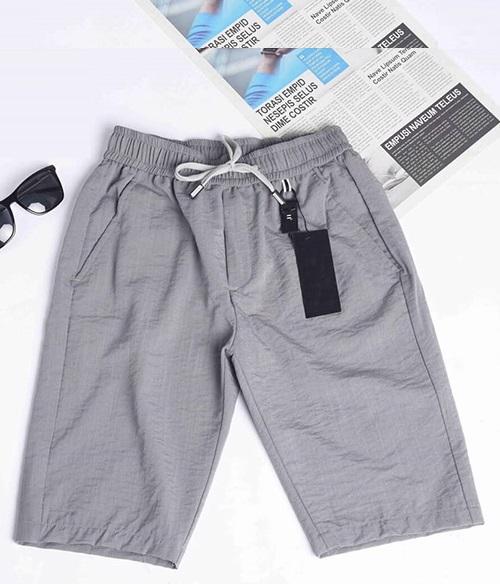 Quần short đũi lưng chun Đũi Việt