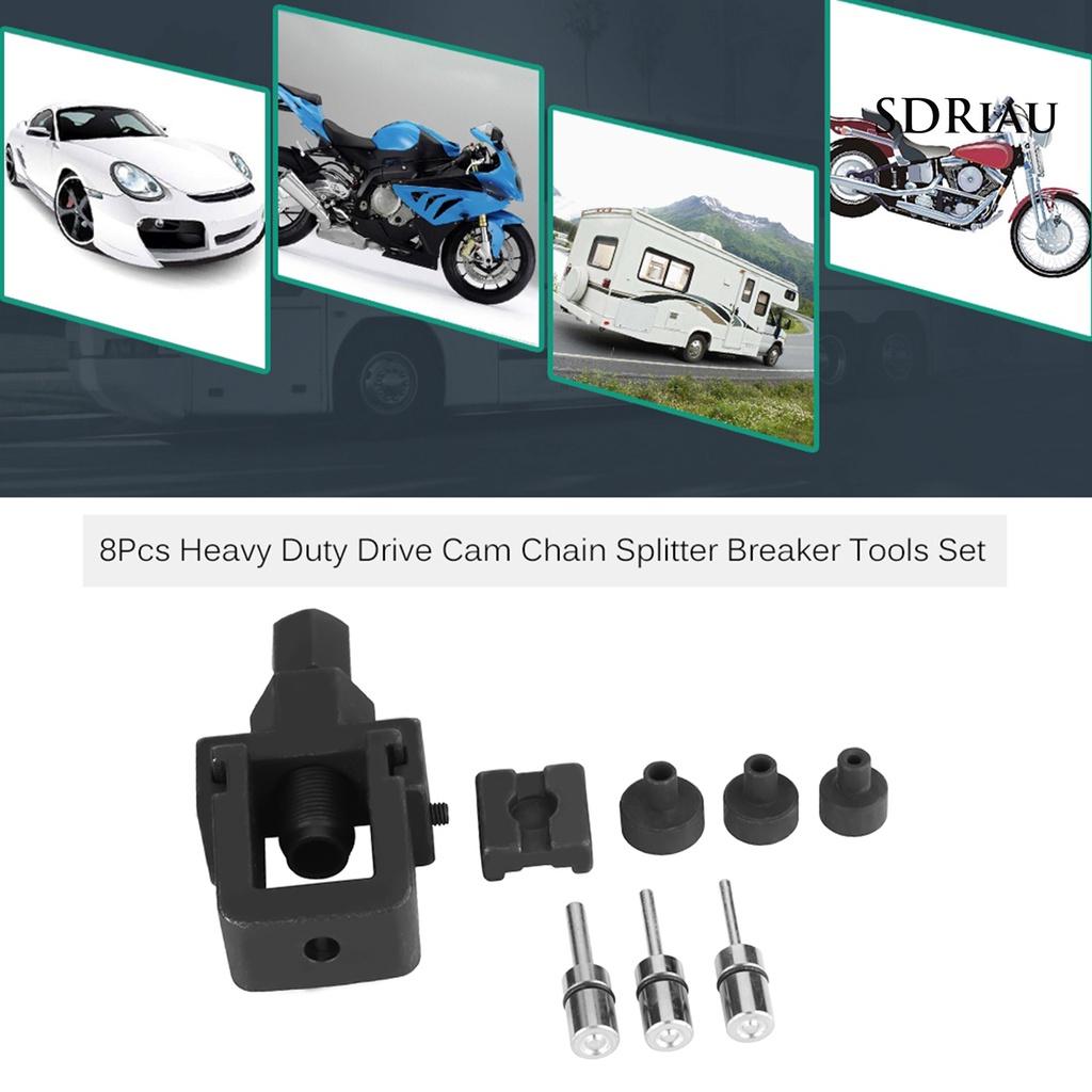 Bộ 8 Dụng Cụ Tháo Lắp Đinh Tán Nhỏ Gọn Tiện Dụng Cho Xe Mô Tô