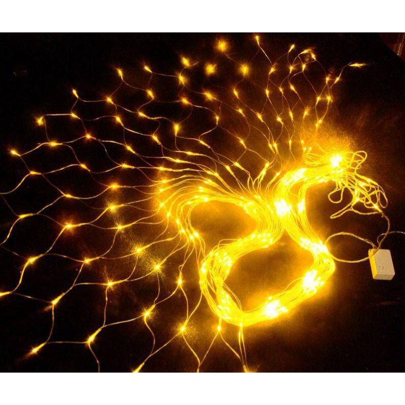 Đèn Trang Trí Đèn led trang trí lưới đánh cá cắm điện 3 x 2 mét