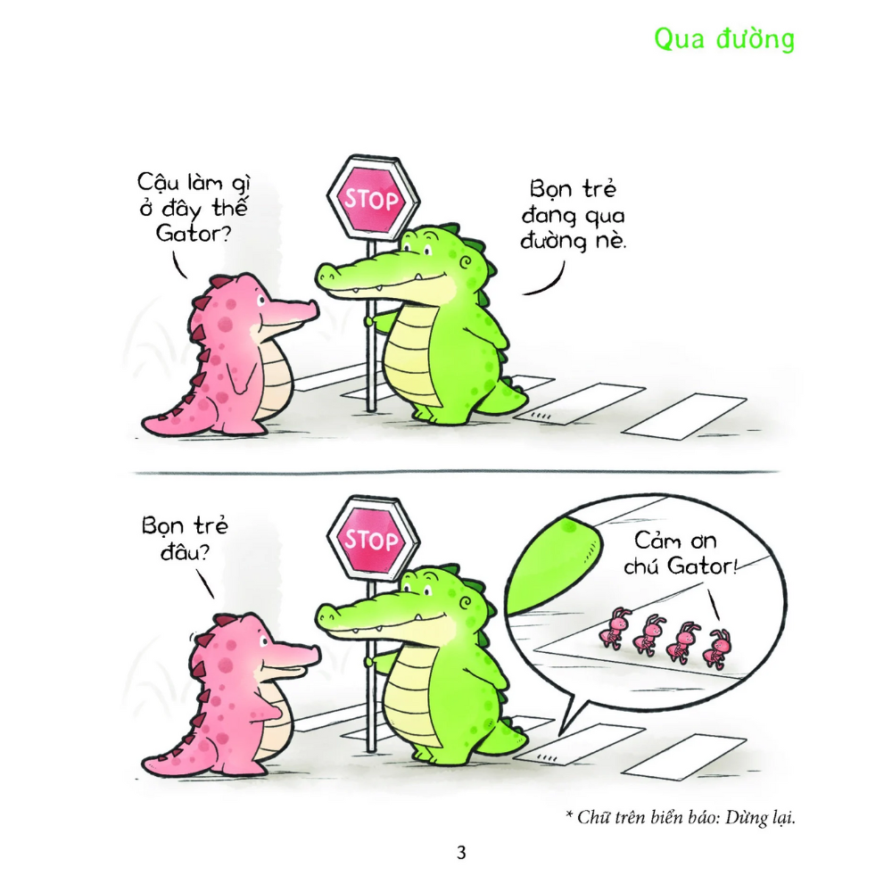 Bạn Cá Sấu Thân Thiện