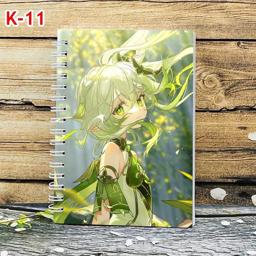 ￼Sổ viết Nahida genshin impact a6 200 trang / sổ tay hình nahida genshin impact