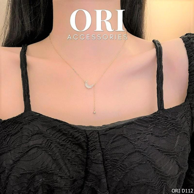 Dây chuyền nữ hình hoa hồng Rosa thời trang ORI ACCESSORIES D112