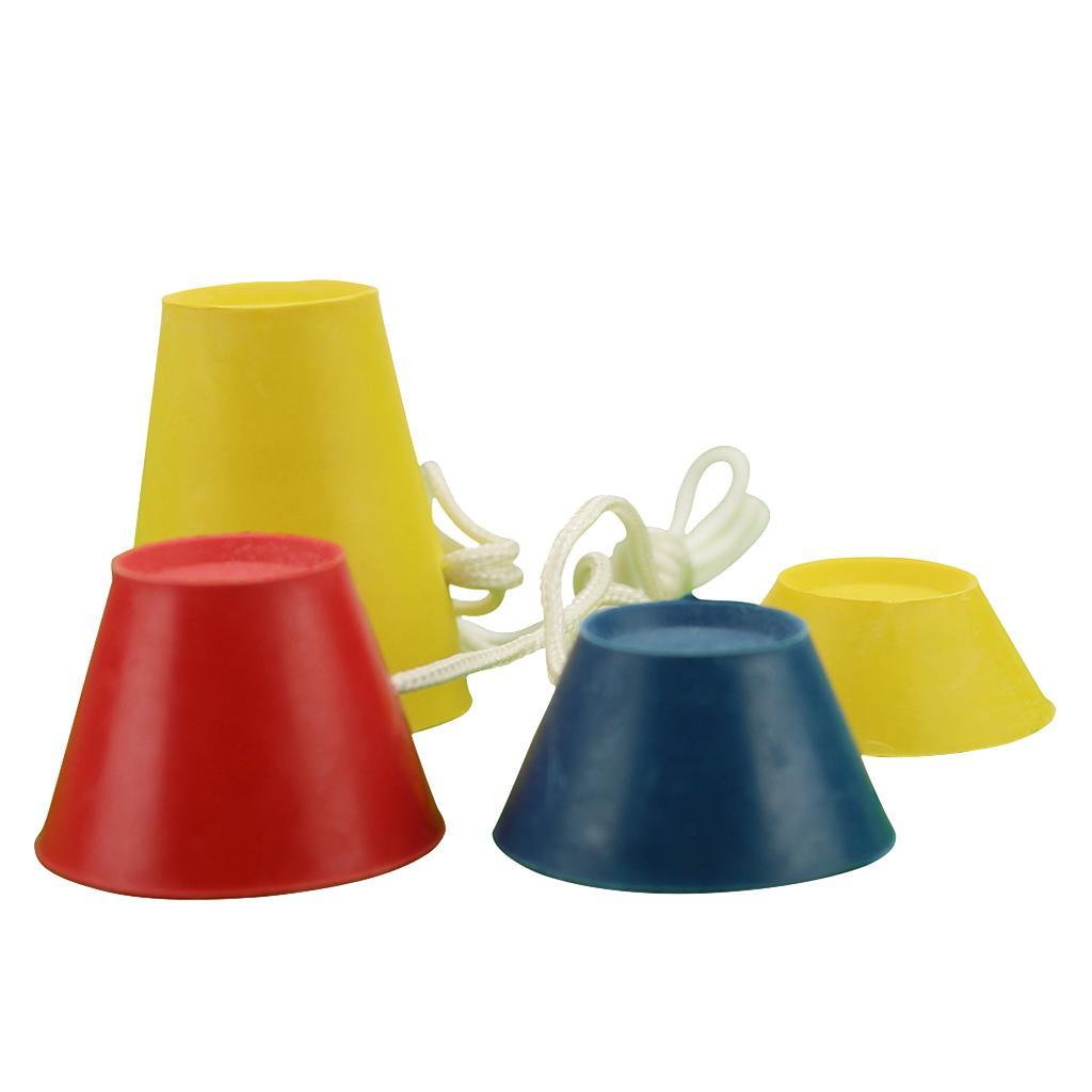 10X 4 lot Rubber Pyramid Durable Winter Golf Tees String Driving Range Training