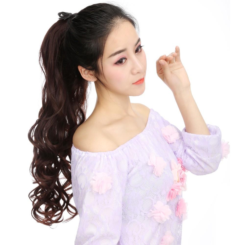 Tóc cột xoăn 60cm C149