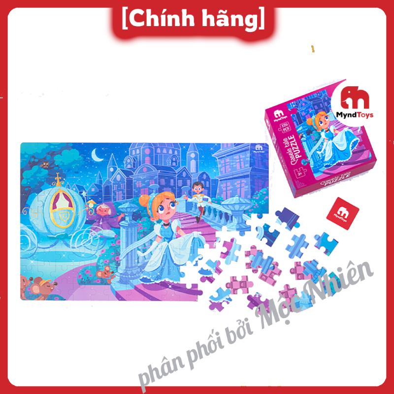 Đồ Chơi Xếp Hình MyndToys Classic Tale Puzzle Cinderella - Cô bé Lọ Lem Dành Cho Bé GáiTrên 4 Tuổi