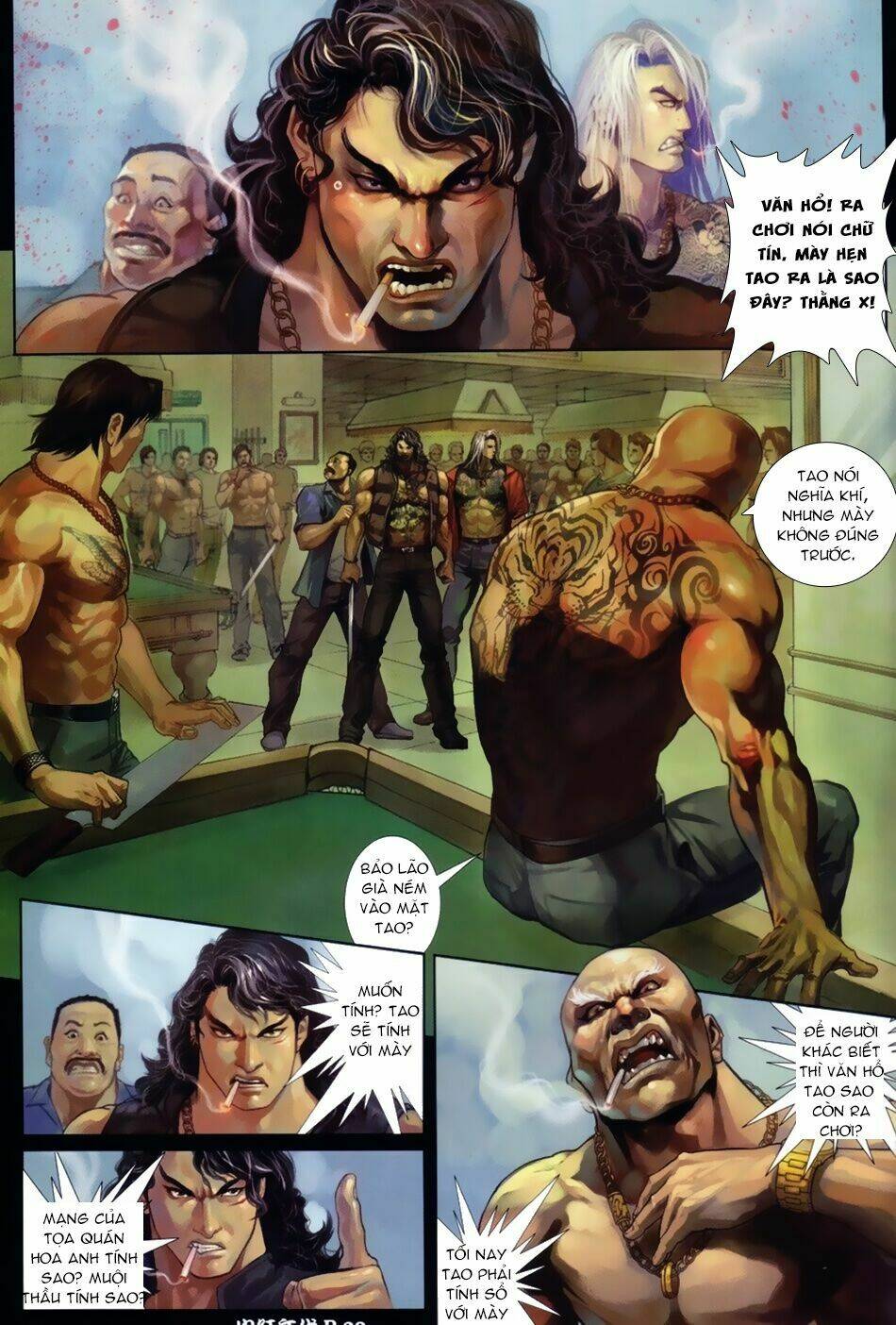 hỏa hồng niên đại hắc cốt đường chapter 14 14