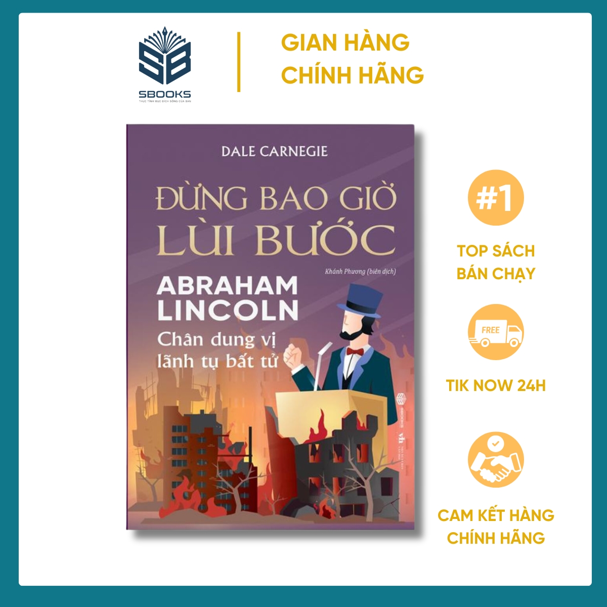 Sách - Đừng Bao Giờ Lùi Bước - SBOOKS