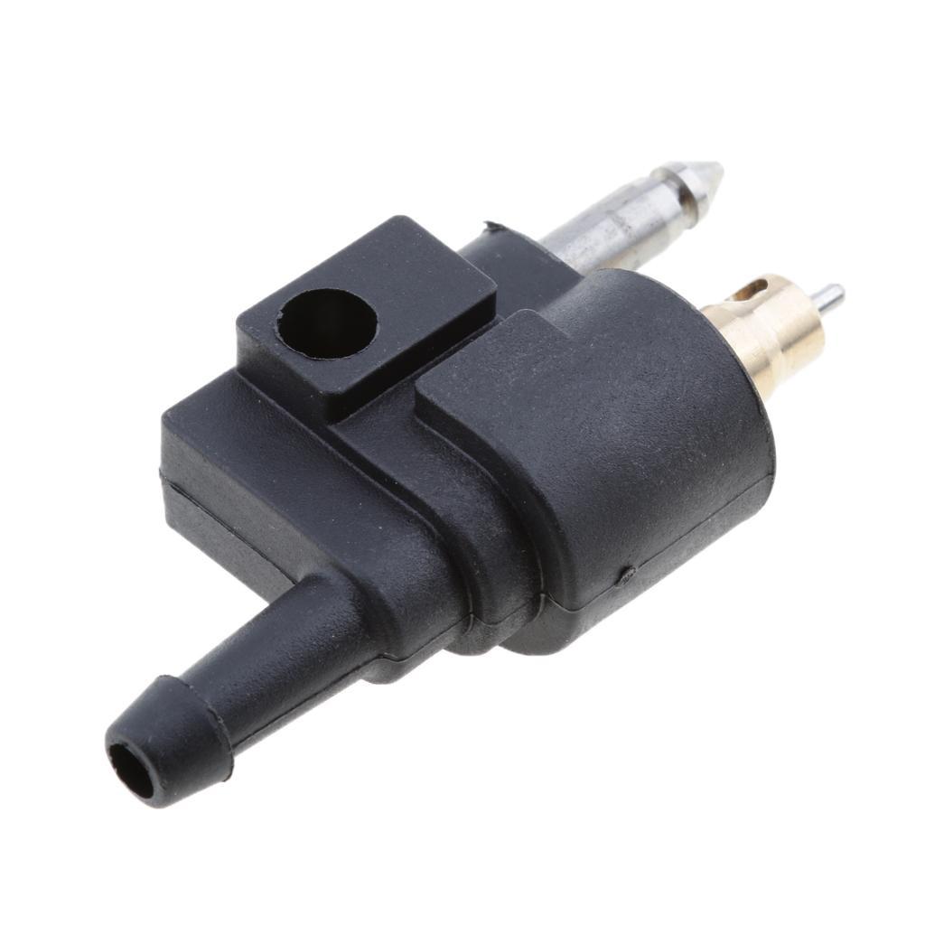 6 Pieces /4" Hose Line Connector Fuel Line Joint Fittings