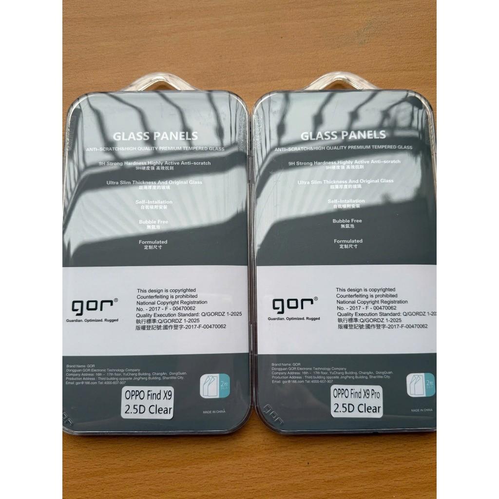 Bộ 2 Kính cường lực GOR Oppo Find X9 , X9 Pro phủ nano siêu mượt ,trong suốt Hãng GOR - Bộ 2 kính(Full hộp), Bộ 2 kính(Full hộp)