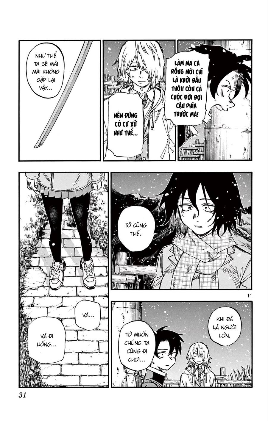 bản nhạc của kẻ đi dạo đêm chapter 161 12