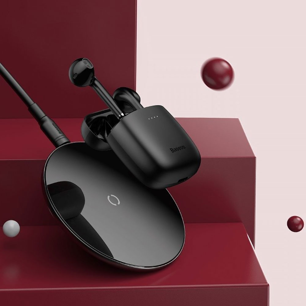 Tai Nghe Không Dây Baseus Encok True Wireless Earphones W04 Pro, Kết Nối Bluetooth 5.0 - Hàng Chính Hãng