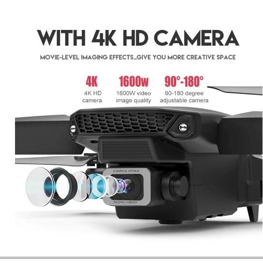 Máy Bay Điều Khiển Flycam tích hợp Camera kép 4K Ultra HD