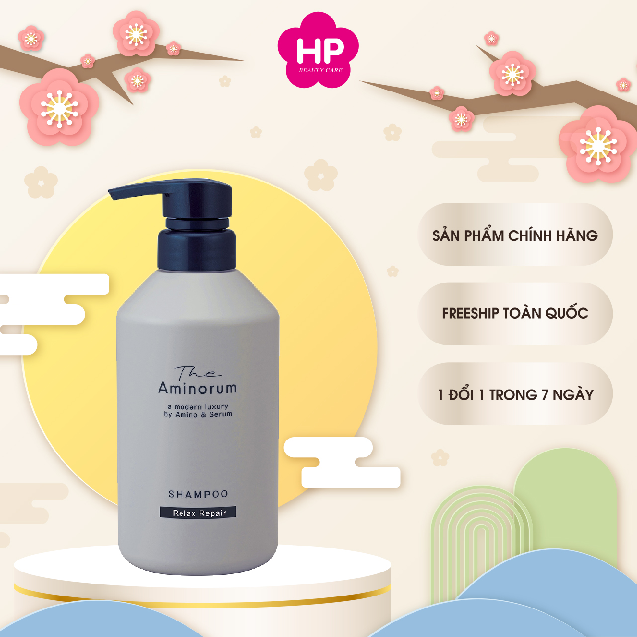 Dầu Gội Phục Hồi Tóc Gãy Rụng Hư Tổn Salon Link The Aminorum Shampoo ( 400mL)