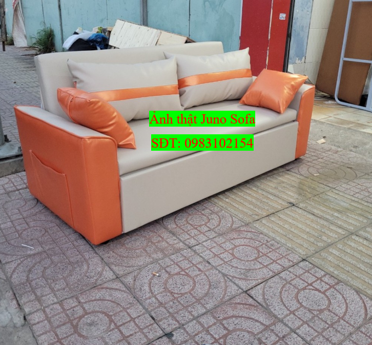 Sofa giường kéo Juno Sofa KiKas Juno Sofa 1m8, ( 3 màu lựa chọn )