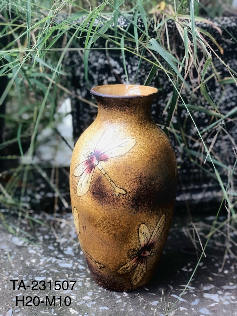 LỌ HOA VẼ CHUỒN CHUỒN H26 - H36cm.