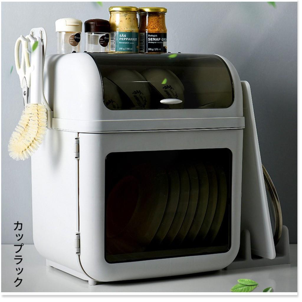 Dish Rack Tủ chén dĩa tối giản phong cách Nhật Bản