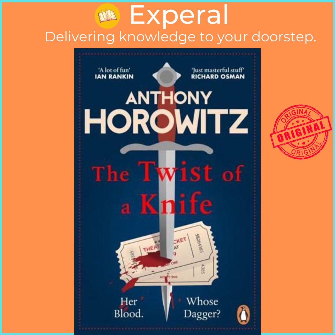 Sách - The Twist of a Knife - Hawthorne by Anthony Horowitz (UK edition, Paperback)