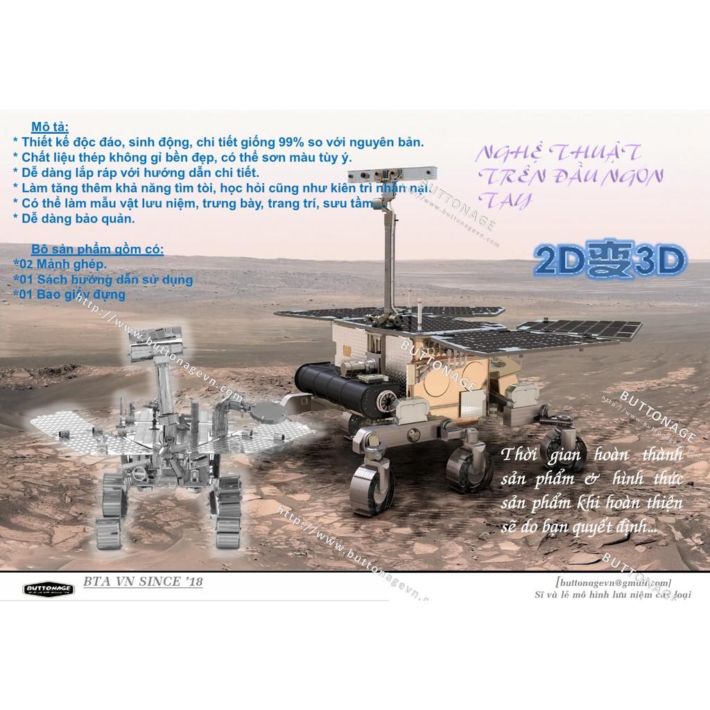 Mô Hình Lắp Ráp 3d Robot thăm dò Sao Hỏa Mars rover