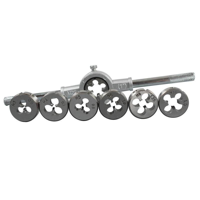 Bộ taro tạo ren ngoài kèm 8 món-K1818