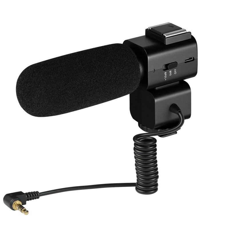 Micrô ghi video Ordro, micrô Vlog chỉ thị cardioid cho máy ảnh DSLR/máy quay DV