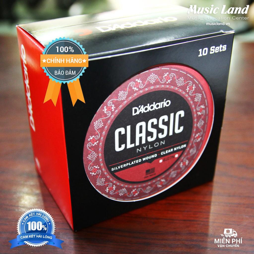 Dây Đàn Guitar Classic D'addario EJ27N - Hàng Chính Hãng