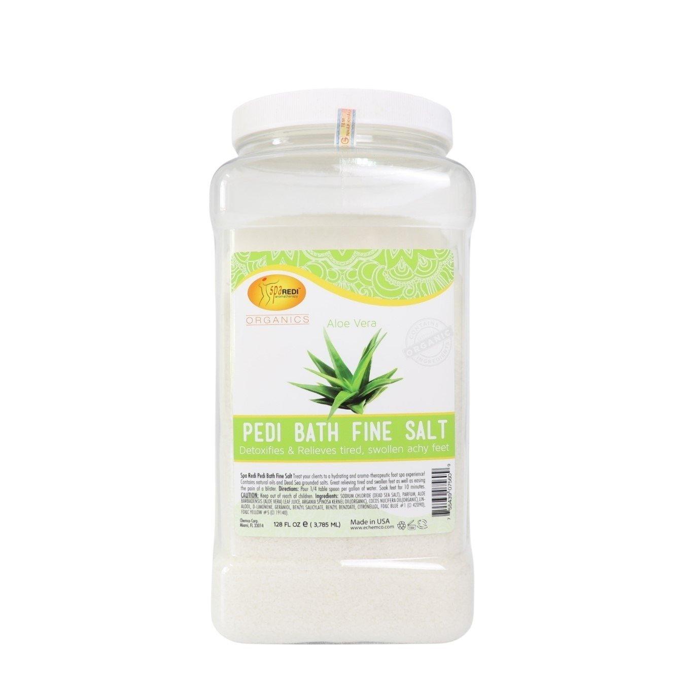 Muối tắm Pedi Bath Fine Salt mùi Lô Hội 3785 ml